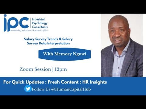 Salary Trends and Salary Survey Data Interpretation by Memory Nguwi