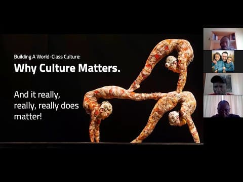 Building a world class culture: Why Culture Matters Hilton Barbour