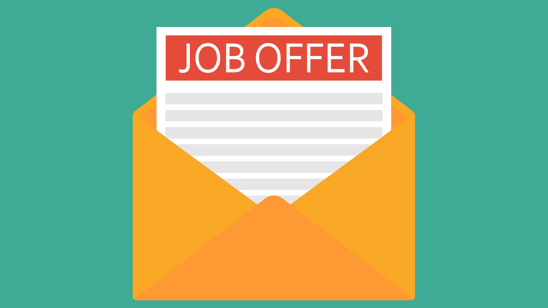 Letter of declining a job offer