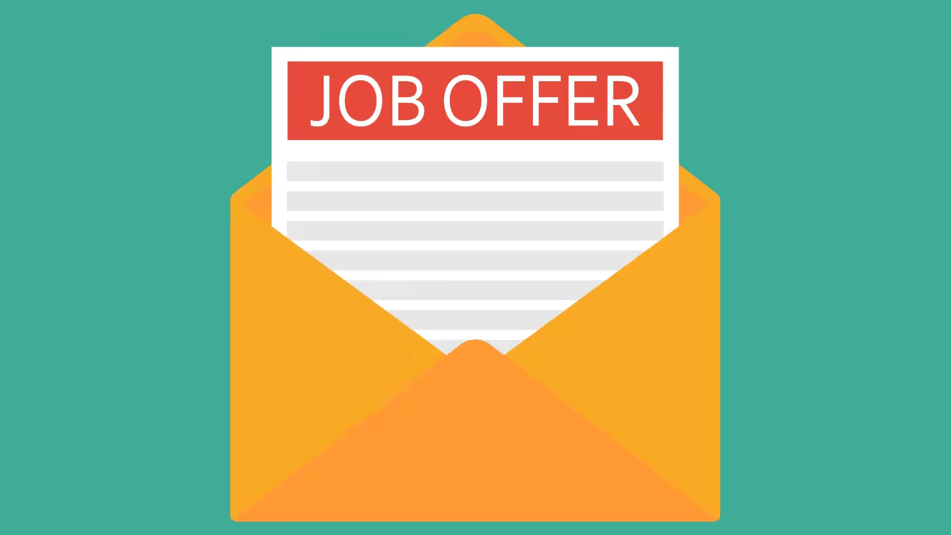 Letter of declining a job offer