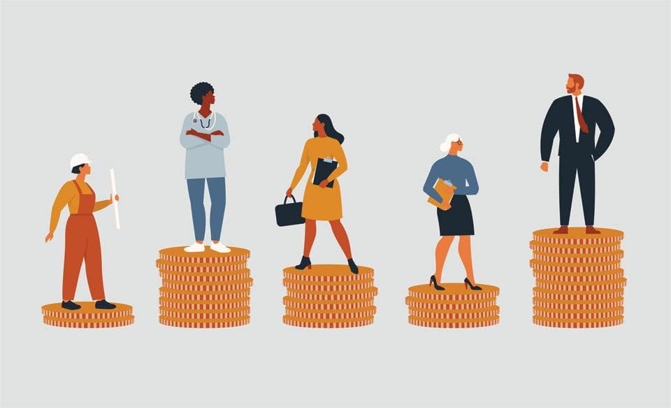The gender pay gap in the U.S