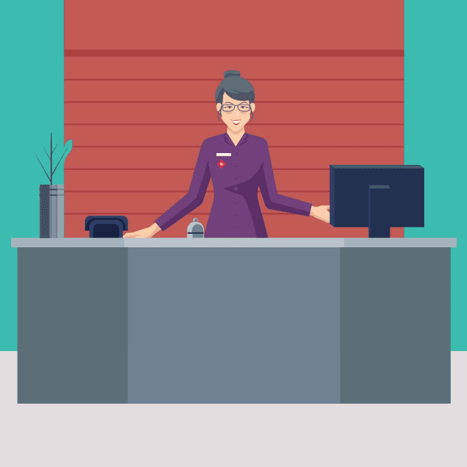Job Description for a Front Desk Receptionist