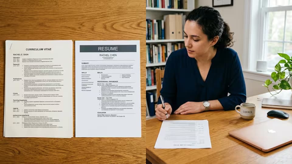 Curriculum Vitae or Resume: Which One Should You Send?