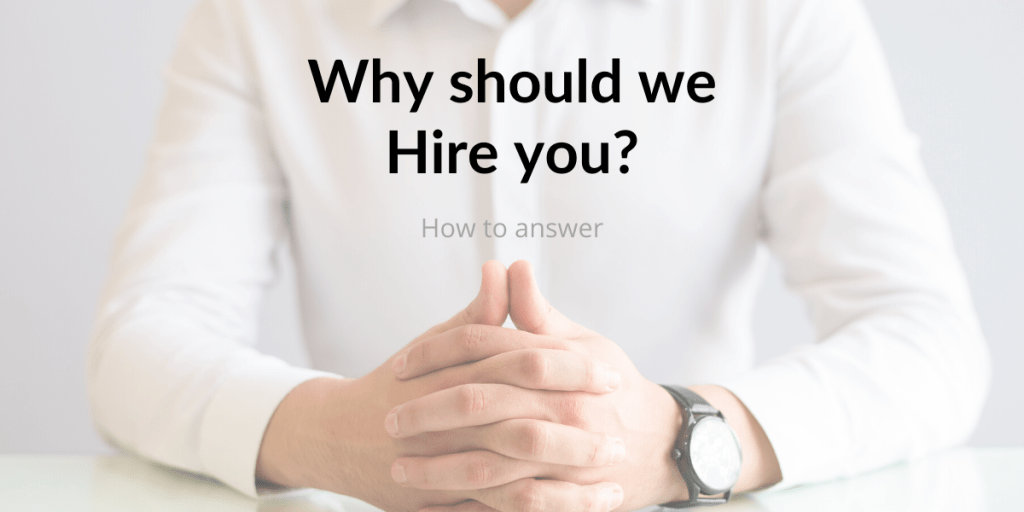 Why should we hire you