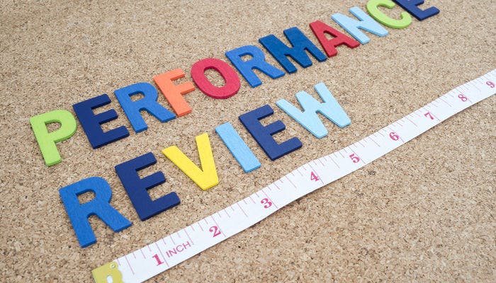 Here is a template for performance review