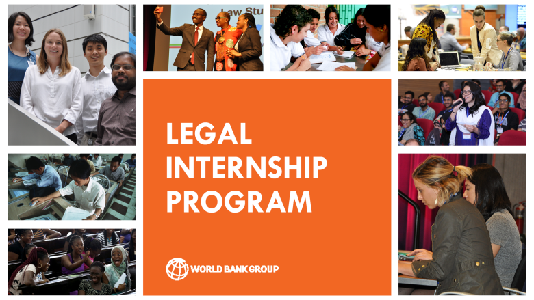 World bank legal internship program 2022 for law students