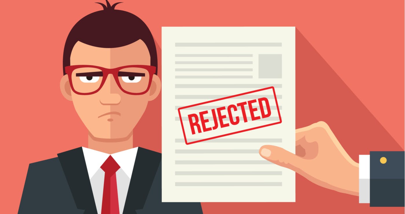 3 Great samples of rejection letters