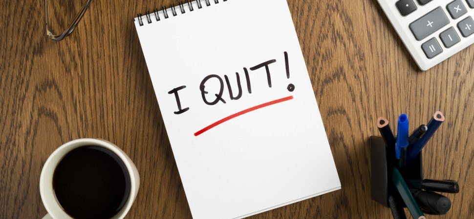 How to quit your job the right way