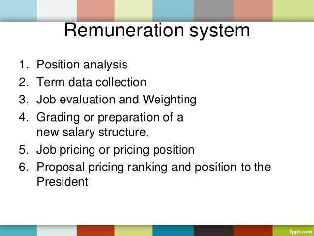 Developing Transparent Remuneration Systems