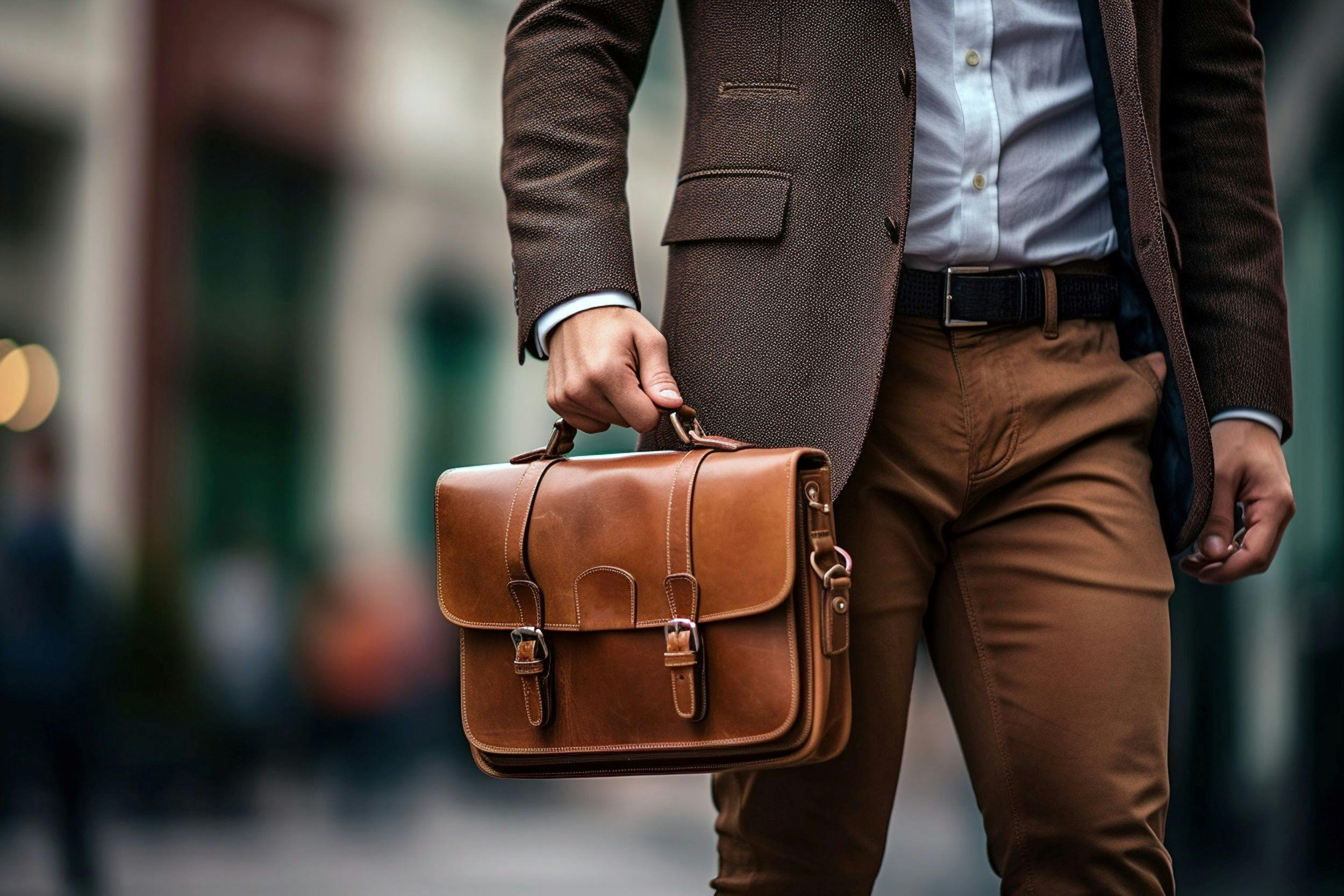 Top Grain vs. Full Grain Leather Briefcases: Which Is Best For Office Use?
