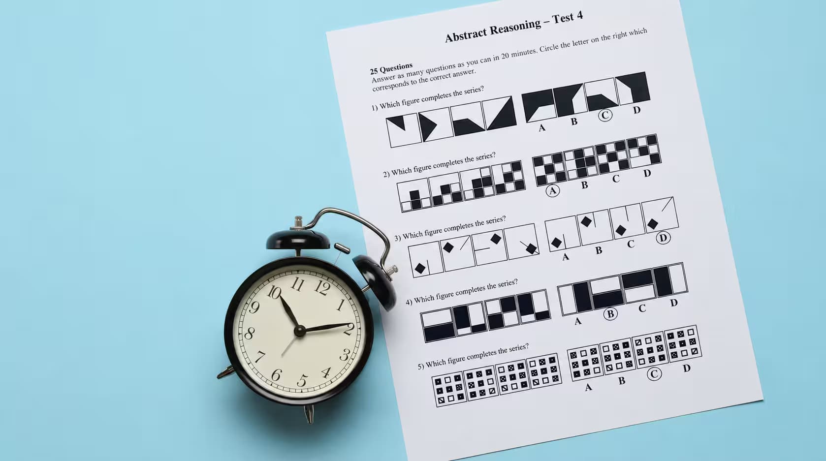 Abstract Reasoning Sample: How to Use Sample Tests and What They Can and Cannot Do